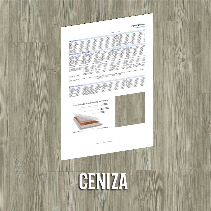 Ficha técnica ceniza